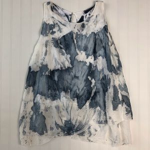 Tempo Paris Silk Watercolor Shirt